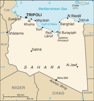 Libya <font size=-2>(Source: CIA Fact Book)</font>