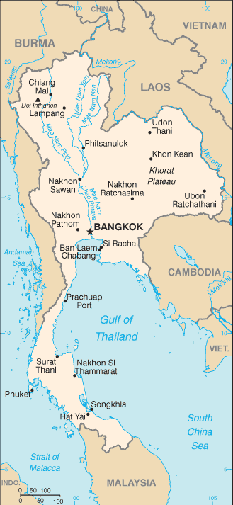Thailand (CIA World Fact Book)