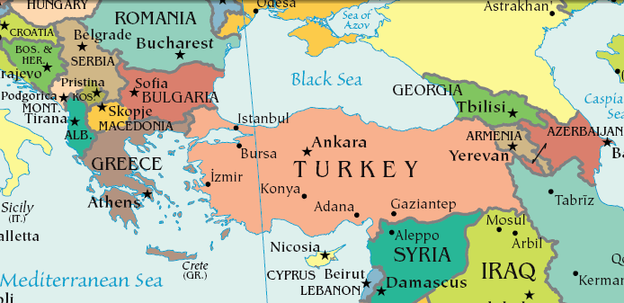 Greece and Turkey
