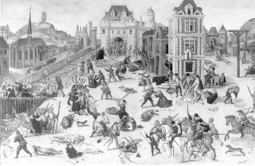  Contemporary rendering of St. Bartholomew's Night Massacre