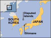 Dokdo or Takeshima Islands