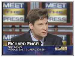 Richard Engel, NBC News Mideast Bureau Chief, on Meet the Press <font face=Arial size=-2>(Source: NBC)</font>