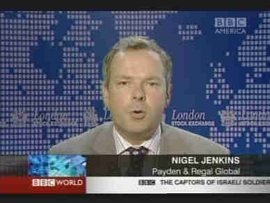 Nigel Jenkins, currency strategist at Payden & Regal Global <font face=Arial size=-2>(Source: BBC)</font>