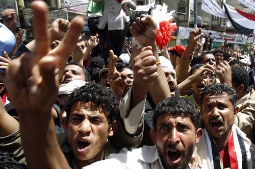 Riots in Yemen (Reuters)