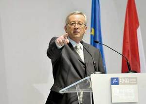 Eurogroup chairman Jean-Claude Juncker