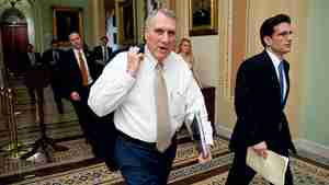 Republican leaders Jon Kyl and Eric Cantor, who walked out of talks on Thursday