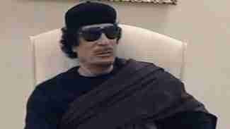 Muammar Gaddafi on May 11 (AP)