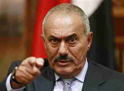 President Saleh in May (Reuters)
