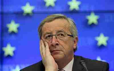 Jean-Claude Juncker on Monday (EPA)