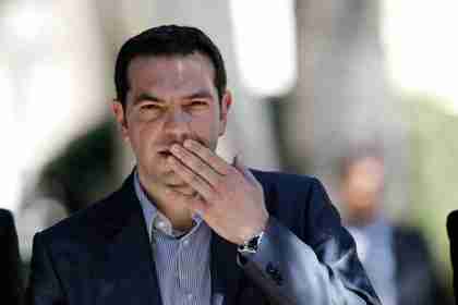 Radical Left candidate Alexis Tsipras (Kathimerini)