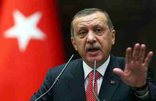 Recep Tayyip Erdogan on Tuesday (AFP)