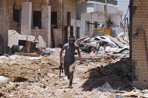 Devastation in Syria (Reuters)