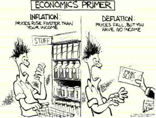 Inflation versus deflation (Don Stott, Silver Bear Cafe)