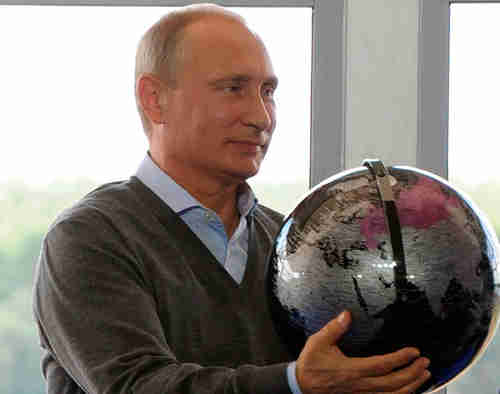 Gloating Vladimir Putin calls for 'statehood' for eastern Ukraine (AP)