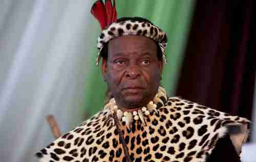 Zulu King Goodwill Zwelithini, whose careless remark is being blamed for triggering the xenophobic violence