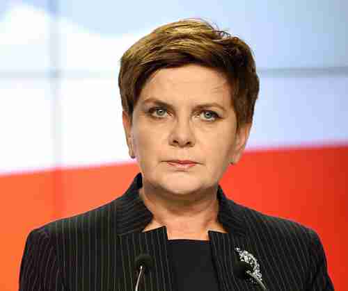 Poland's new Prime Minister Beata Szydlo (AFP)