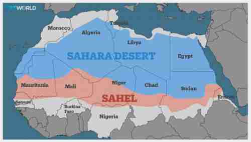 France has peacekeeping troops in five Sahel nations -- Mali, Mauritania, Burkina Faso, Niger and Chad (TRT World)