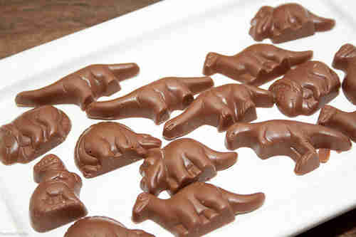 According to NOAA, chocolate promotes science literacy among children by forming dinosaurs. (Daniele Civello)