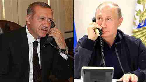 Erdogan and Putin have phone call last week to discuss situation in Idlib