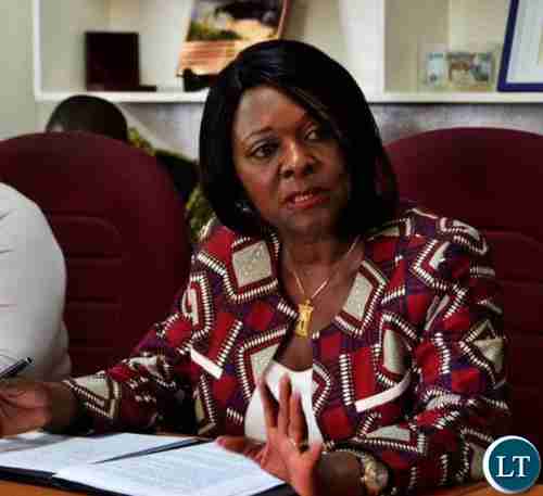 Zambia's finance minister, Margaret Mwanakatwe (Lusaka Times)