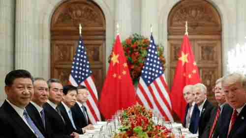 Donald Trump's Saturday evening dinner with Xi Jinping