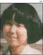  Megumi Yokota pictured before her abduction in 1977 <font size=-2>(Source: BBC)</font>