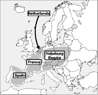Map Of Europe Thirty Years War
