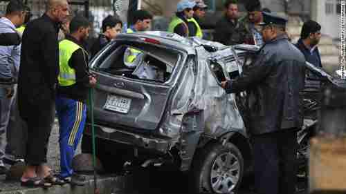 Almost 100 people were killed in and around Baghdad, Iraq, on Wednesday, from ten coordinated car bomb attacks across the city and the country (CNN)