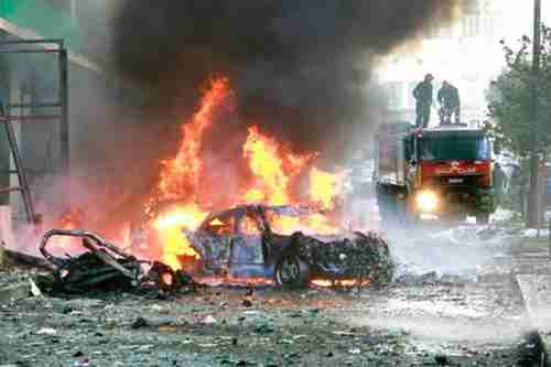 Car bombing in Beirut on Friday (Daily Star)