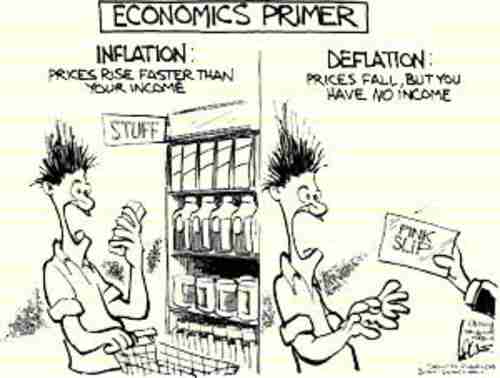 Be sure to check out the subreddit wiki for helpful resources for finding content. Inflation Deflation Karikatur - Kommentar Zu Deflation Oder Inflation Cash Forum