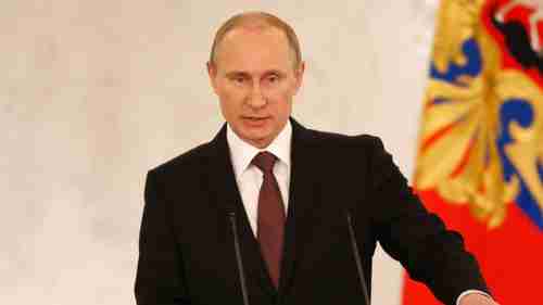 Putin giving speech on Tuesday