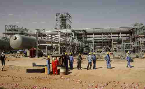 Saudi Arabia's Khurais oilfield (Reuters)