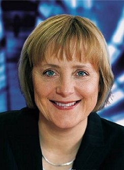 German Chancellor Angela Merkel
