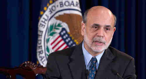 Ben Bernanke on Wednesday (Politico)