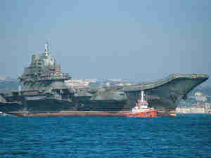 Varyag aircraft carrier