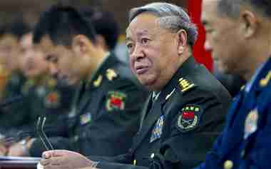 Gen Chen Bingde, China's chief military officer