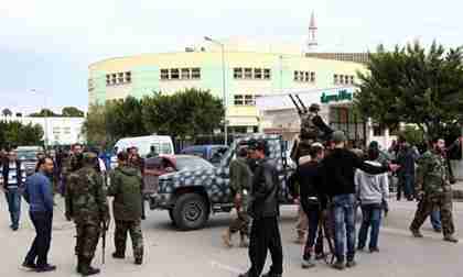 Libyan gunmen in Tripoli (AFP)