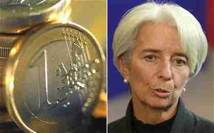 IMF director Christine Lagarde calls on Europe to save the euro (EPA/AP)