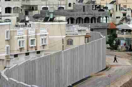 Israel's security fence in Bethlehem