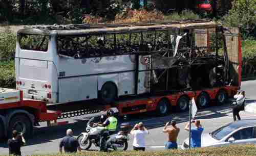 Burgas Bulgaria bus bombing, July 19, 2012