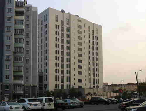The building in Shanghai housing People's Liberation Army Unit 61398