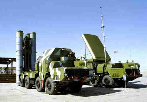 Russia's S-300 anti-aircraft missile systems (AP)