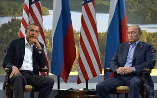 Obama and Putin in June