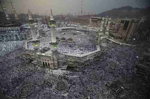 The Grand Mosque in Mecca last week (Reuters)