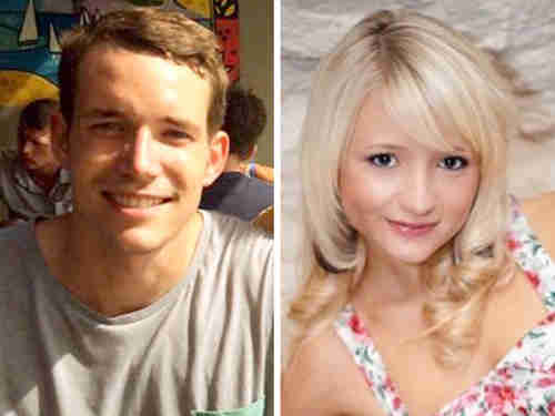 Murdered British tourists David Miller, 24, and Hannah Witheridge, 23