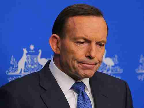 Australia's prime minister Tony Abbott