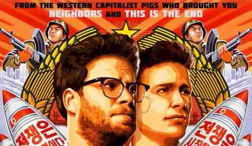 Publicity poster for Sony's movie 'The Interview'
