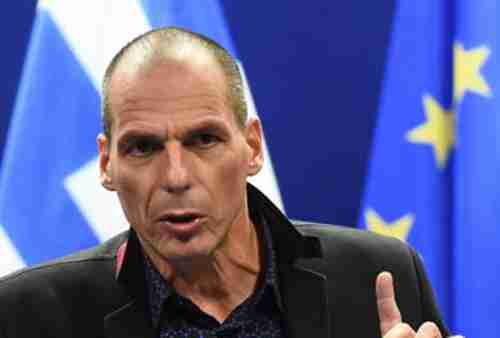 Greece's angry finance minister Yanis Varoufakis on Monday