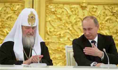 Patriarch Kirill and Vladimir Putin (Ria Novosti)