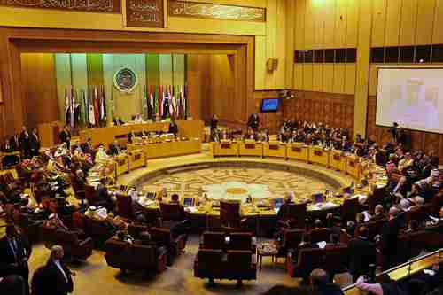 Arab League meeting on January 10 (AP)